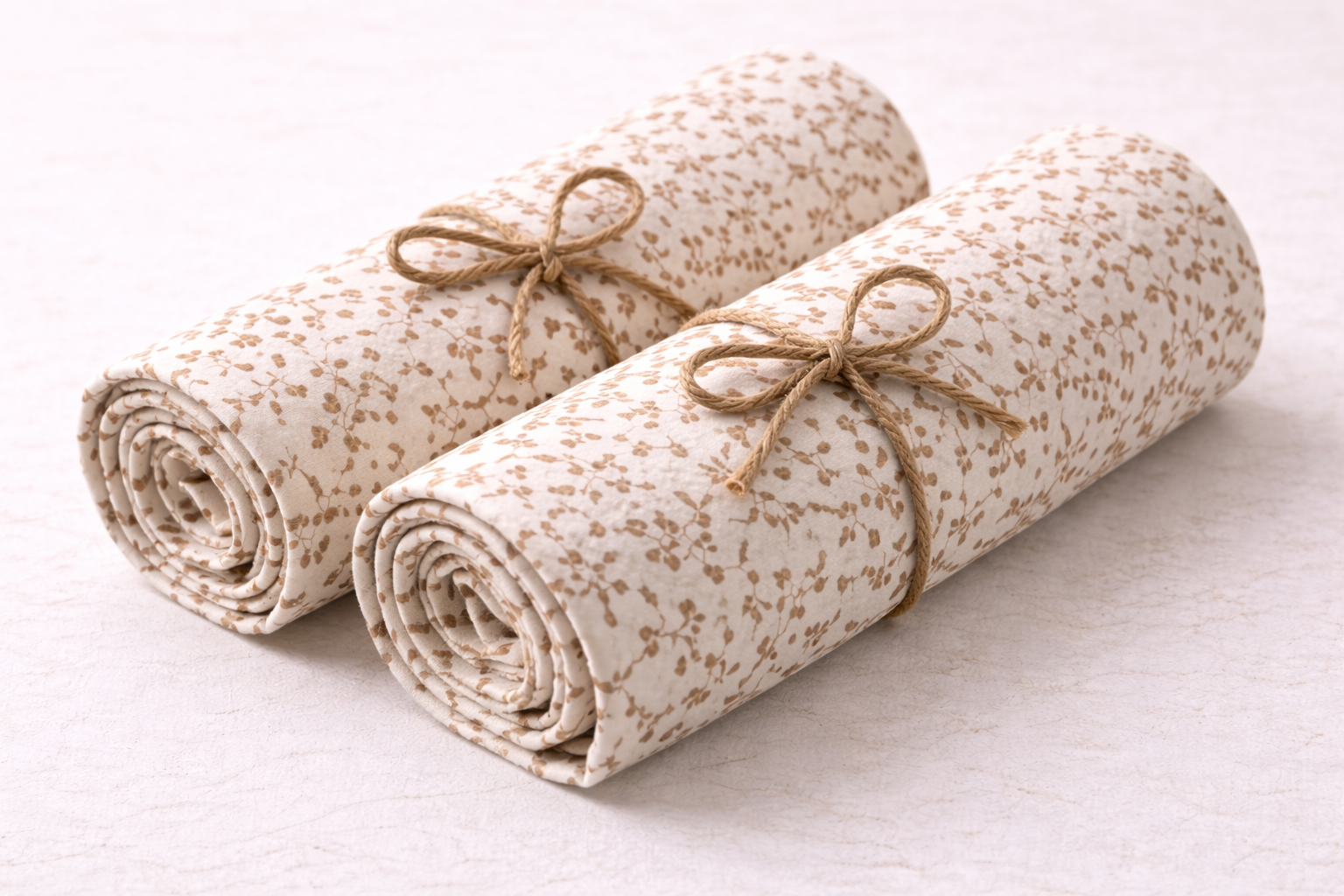 Cotton Single Size Bedsheet – Blue Floral - Image 2