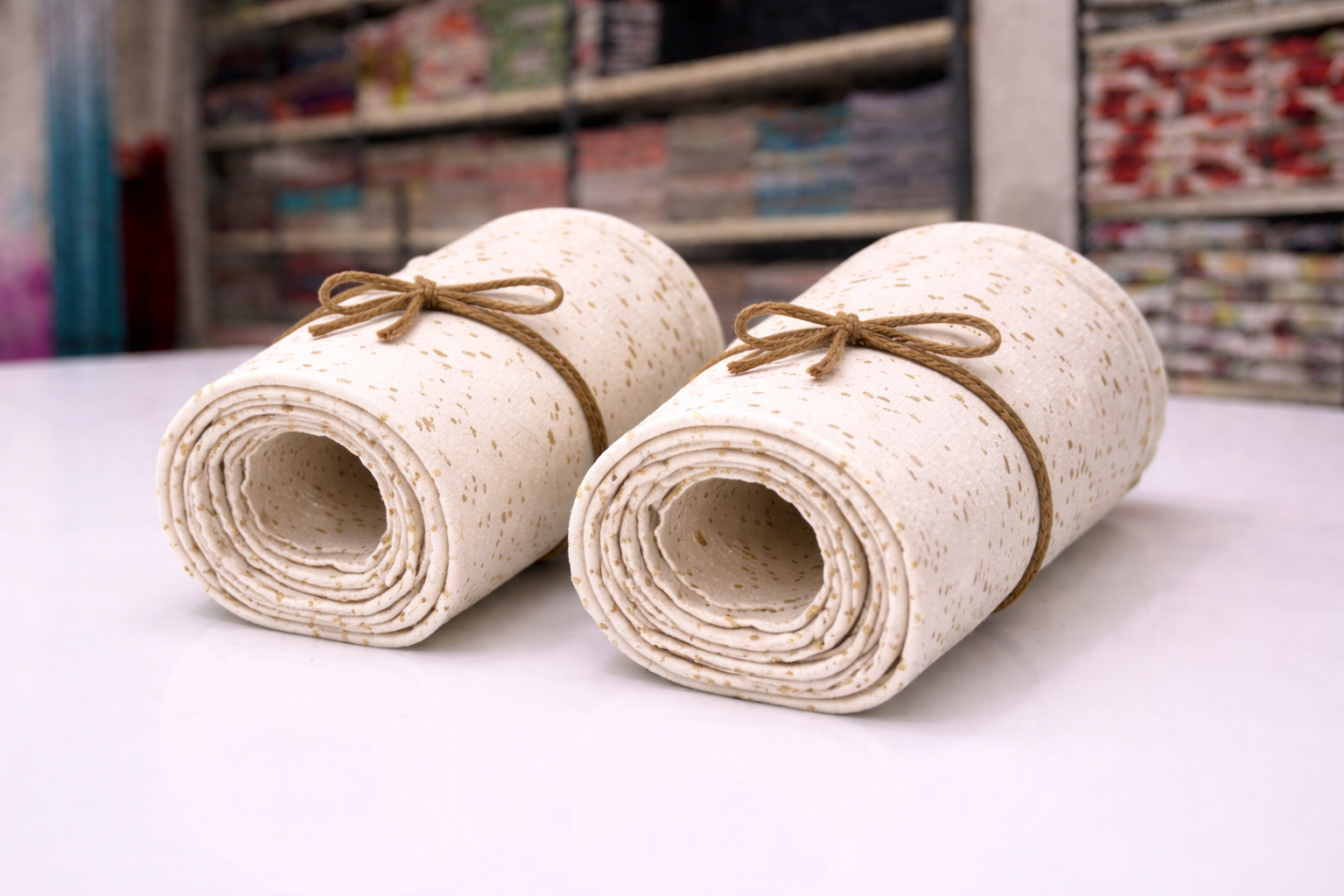 Cotton Bedsheet with White star - Image 2