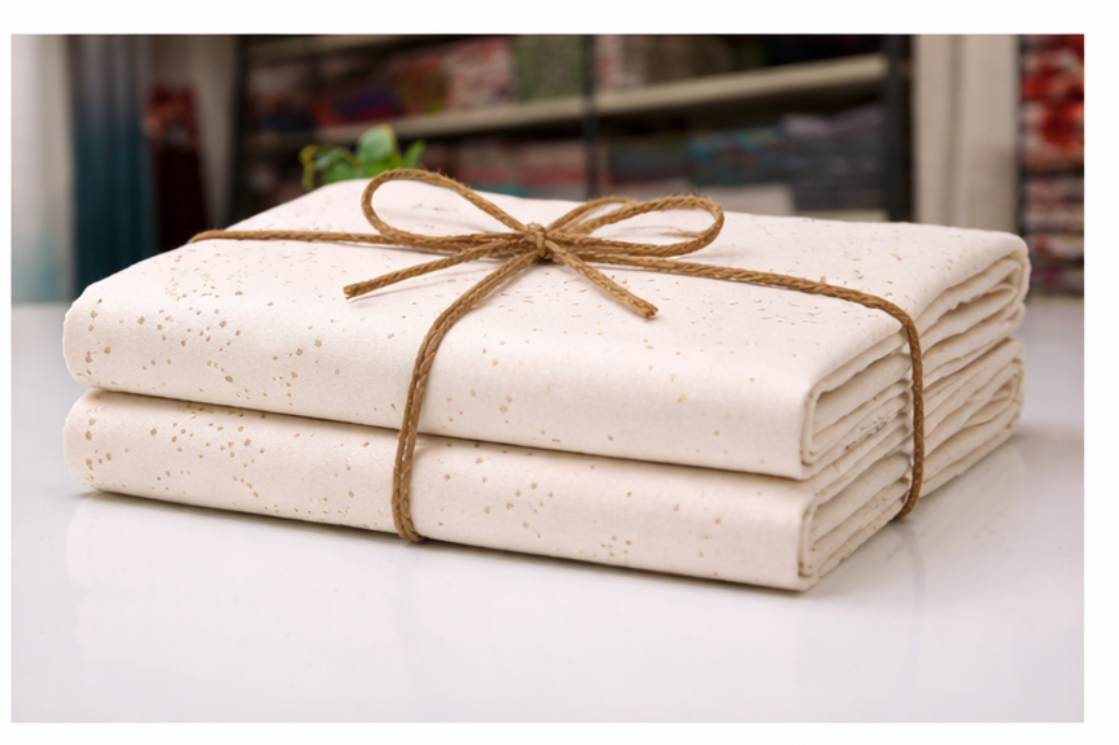 Cotton Bedsheet with White star - Image 3